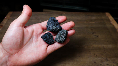 Black Lava Rock Small 2-4cm  (UK Delivery Only) - Terrarium Designs