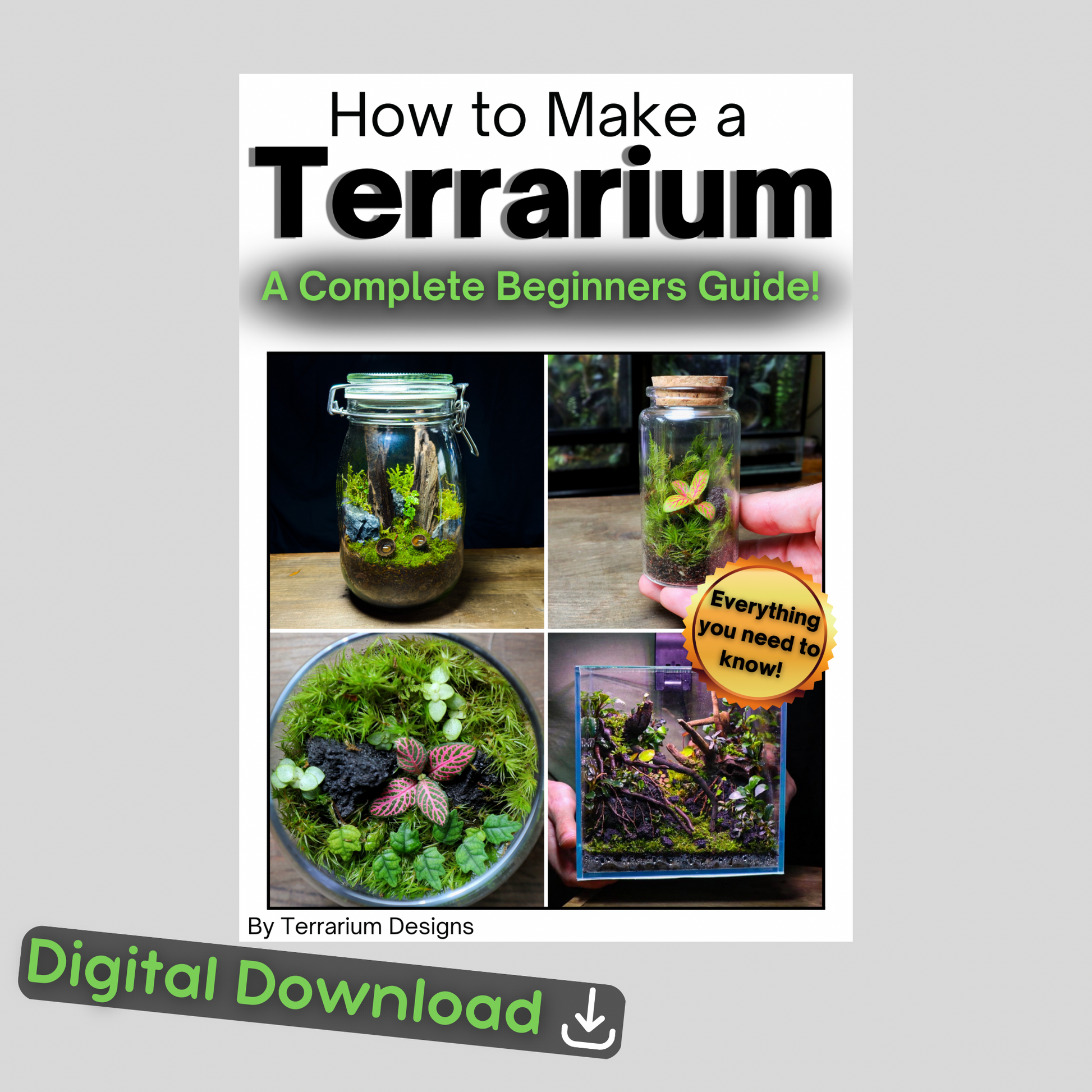How To Make a Terrarium - A Complete Beginners Guide - Terrarium Designs